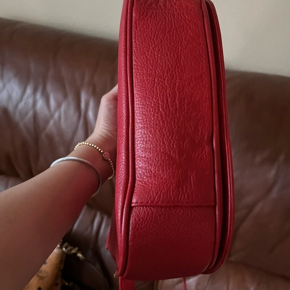 Authentic MCM Red Saddle Bag.
(RARE Color) - Picture 12 of 12